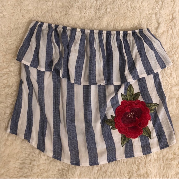 Striped Tube Top - Picture 5 of 6